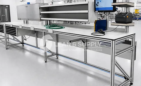 Extruded aluminum modular profile