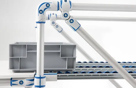Tubular modular system structure
